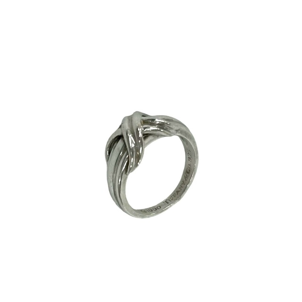 TIFFANY&Co. Tiffany Vintage Signature Ring, Sterling Silver 925, Accessory, 0...